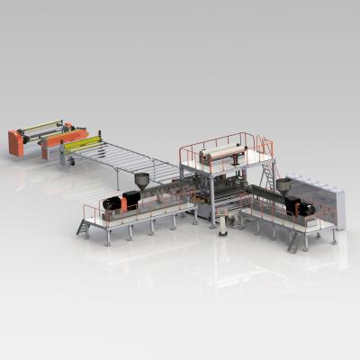 EVA polymer composite waterproof membrane production line