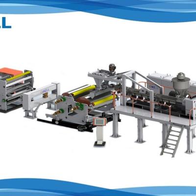 PET cast film production line