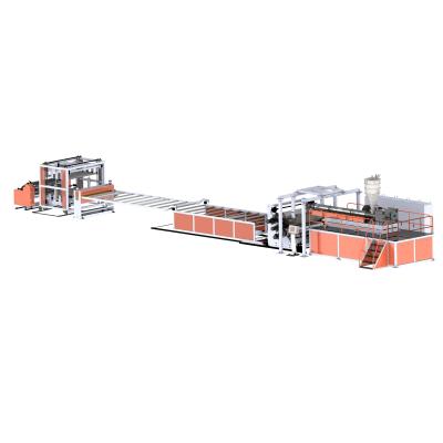 PVC transparent soft/rigid sheet extrusion line