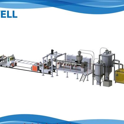 PET optical sheet production line