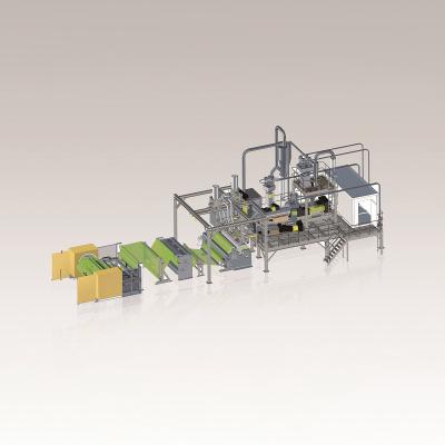 PE strech film production line