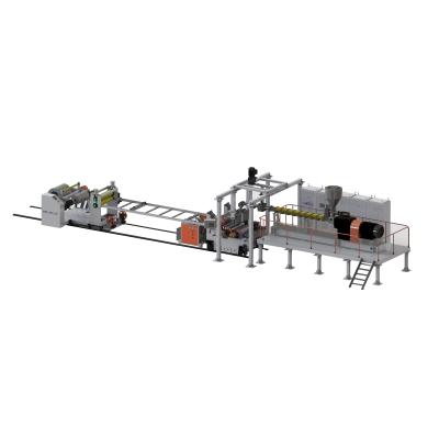 PBS PBAT PLA biodegradable sheet extrusion line