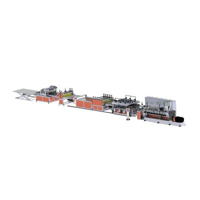 PP hollow construction formwork production line