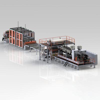 TPO waterproof membrane production line