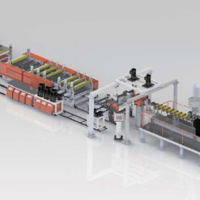 Stone paper production line