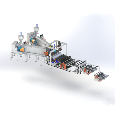 EVA POE PV encapsulation film extrusion line